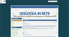 Desktop Screenshot of dislessiainrete.org